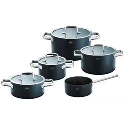 Rösle Kochtopfset EBONIC 5-teilig für 229,91€ (Vergleich: 359,10€)