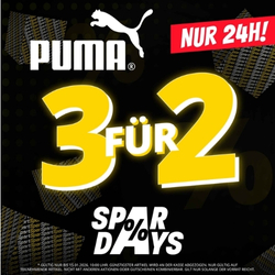 [nur bis morgen um 10Uhr] SportSpar: 3-für-2 Puma-Artikel