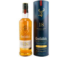 Glenfiddich 18 Jahre Single Malt Scotch Whisky für 69,90€ (Vergleich: 75,85€)