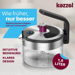 Kezzel innovativer Wasserkessel für Induktionsherde für 69,99€ (Vergleich: 84,90€)