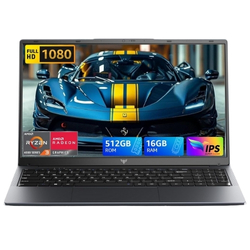 Tivique 15,6 Zoll Laptop (Ryzen 4300U, 16GB/512GB) für 318,00€