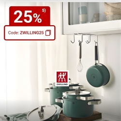 Zurbrüggen: 25% Rabatt auf Zwilling-Produkte