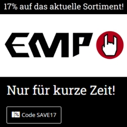 EMP: 17% Rabatt auf das aktuelle Sortiment