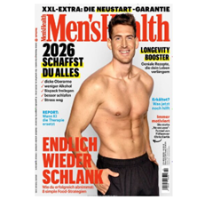Men’s Health Jahresabo für 79,60€ + bis zu 75€ Prämie