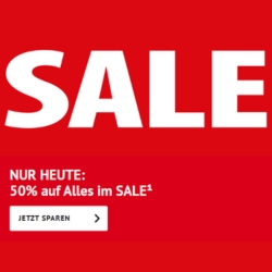 [nur heute] NKD: 50% Extra-Rabatt auf alles im Sale