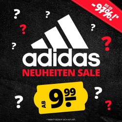 SportSpar: adidas Neuheiten Sale mit bis zu 97% Rabatt auf die UVP