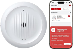 X-SENSE 2-in-1 WLAN-Wassermelder & Frostwächter (SWS0B) für 23,98€
