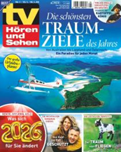 „tv Hören und Sehen“ 6-Monats-Abo für 84,50€ + bis zu 80€ Gutschein
