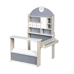 roba Kaufladen aus Holz (grau/weiß, mit Theke) für 53,31€ (Vergleich: 68,97€)
