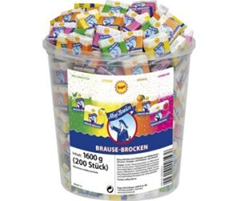 Frigeo Ahoj-Brause Brause-Brocken Eimer (200 Stück / 1,6 kg) für 9,44€ (Vergleich: 14,49€)