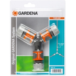 Gardena Abzweig-Satz (Y-Stück + 3 Verbinder) für 11,66€ (Vergleich: 18,60€)