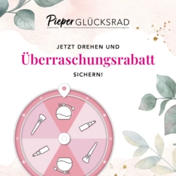 [nur heute] Parfümerie Pieper: Glücksrad drehen und bis zu 15% Rabatt auf fast alles sichern