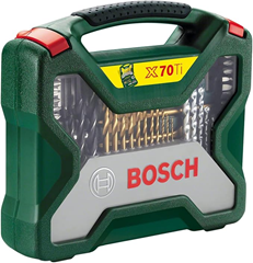 Bosch X-Line Titanium Bohrer- & Bit-Set (70-teilig) für 17,99€ (Vergleich: 23,19€)