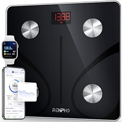 RENPHO Bluetooth Körperfettwaage (App-Sync, 13 Messwerte) für 19,99€ (Vergleich: 29,90€)
