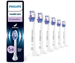 6er-Pack Philips Sonicare S2 Sensitive Original Ersatzbürstenköpfe für 28,49€ (VG: 34,93€)