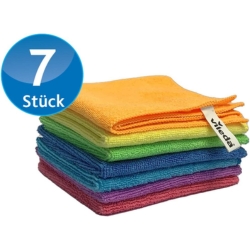 Vileda Mikrofasertücher „Colors“ (7er Pack, waschbar) für 4,85€ (Vergleich: 8,42€)