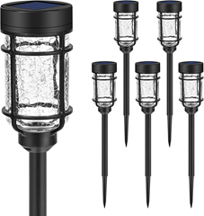 6er Pack GIGALUMI Solar Gartenleuchten (2 Modi) für 14,49€