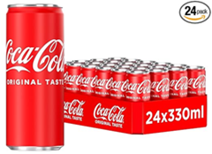 Coca-Cola Classic im 24er-Pack (24 x 330 ml Dosen) für 13,59€
