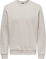 Only & Sons Herren Sweatshirt „Onsceres“ (Crew Neck, Baumwoll-Mix) für 15,99€ (Vergleich: 20,89€)