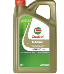 Castrol EDGE 0W-20 LL IV Longlife Motoröl (5 Liter, VW 508 00/509 00) für 43,96€ (Vergleich: 54,47€)