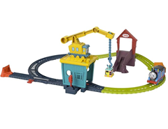 Fisher-Price Thomas & Friends „Reparatur-Freunde“ Set (motorisierte Lok & Kran) für 21,41€ (Vergleich: 32,14€)
