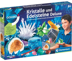 Clementoni Galileo Lab „Kristalle und Edelsteine Deluxe“ Experimentierkasten für 15,09€ (Vergleich: 25,94€)