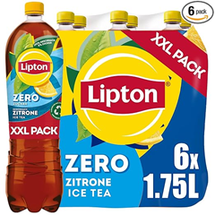 XXL Lipton Ice Tea Zero Lemon (6 x 1,75 Liter Vorratspack) für 9,99€ zzgl. Pfand (0,95€/Liter)