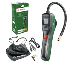 Bosch EasyPump elektrische Luftpumpe (3,6V, 10,3 bar, USB-C) für 43,54€ (Vergleich: 48,45€)