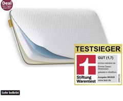 [nur heute] Emma Nackenstützkissen ab 49,99€ (Vergleich: 59,99€)