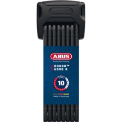ABUS Faltschloss Bordo 6000K (120 cm) für 61,04€ (Vergleich: 79,62€)