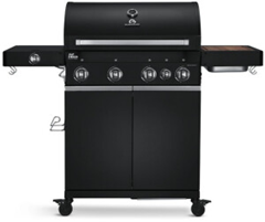 BURNHARD Big FRED Deluxe Gasgrill (4-Brenner, Heckbrenner) für 719,20€ (Vergleich: 849,00€)