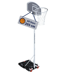 HUDORA Basketballständer All Stars 205 für 46,01€ (Vergleich: 77,99€)