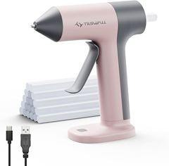Tilswall Kabellose Mini-Heißklebepistole (USB-C, 30s Aufheizzeit) für 14,99€