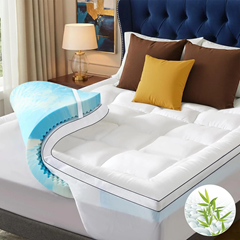 NicePlus 2-in-1 Gel-Memory-Schaum Topper (140x200cm) für 76,00€