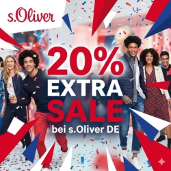 s.Oliver: 20% Extra-Rabatt auf alle bereits reduzierten Artikel