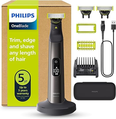 Philips OneBlade Pro 360 Face & Body Set (QP6652/35) inkl. Ladestation für 74,99€ (Vergleich: 96,59€)