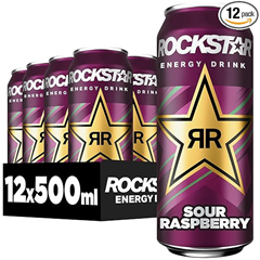 12er Palette Rockstar Energy Drink Sour Raspberry (je 500 ml) für 10,79€ im Sparabo