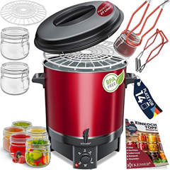 KESSER Einkochautomat 27 Liter (mit Timer & LCD-Display) für 59,80€ (Vergleich: 76,33€)