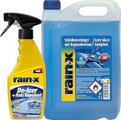 Rain-X Winter-Set: Scheiben-Enteiser (500 ml) & Scheibenreiniger (5L) für 16,95€ (Vergleich: 19,95€)
