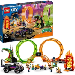 LEGO City Stuntz Stuntshow-Doppellooping (60339) mit Monstertruck für 58,70€ (Vergleich: 72,19€)