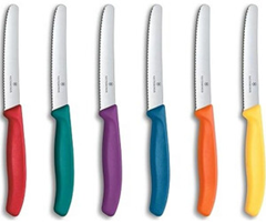 Victorinox Swiss Classic Frühstücksmesser Set (6-teilig, Bunt) für 22,60€ (Vergleich: 29,59€)
