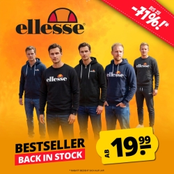 SportSpar: bis zu 71% Rabatt auf viele ausgewählte Ellesse Artikel