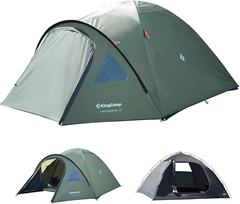 KingCamp 4-Personen Camping Zelt (mit Vorraum & 3000mm Wassersäule) für 76,99€