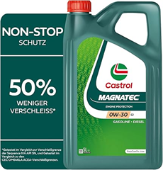 Castrol MAGNATEC 0W-30 C2 Motoröl (5 Liter, PSA & Fiat Freigabe) für 30,90€ (Vergleich: 43,20€)