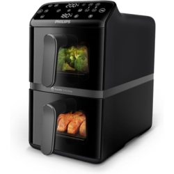 Philips Airfryer 4000 Series Stacked (10L, 2 Körbe, vertikal) für 179,99€ (Vergleich: 219,99€)