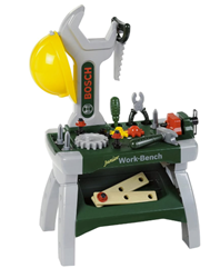 Theo Klein Bosch Werkbank Junior (71 cm, inkl. Helm & Werkzeug) für 18,60€ (Vergleich: 32,80€)