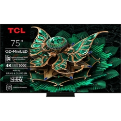TCL 75C7K 75 Zoll QD-Mini LED Fernseher (144Hz, Google TV, Dolby Vision IQ) für 999,00€ (Vergleich: 1.351,00€)
