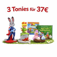 3 Tonies Hörfiguren für 37€ (Rechnerisch 12,33€/Stück)