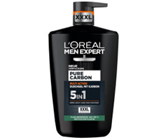 L’Oréal Men Expert XXXL 5in1 Duschgel (Pure Carbon, 1 Liter) ab 5,09€