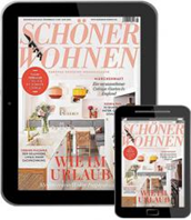 SCHÖNER WOHNEN E-Paper Jahresabo für 44,08€ + gratis reisenthel Tasche + bis zu 40€ Prämie